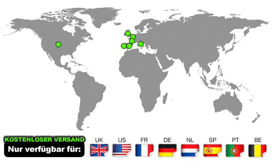 Shipping Map information DE